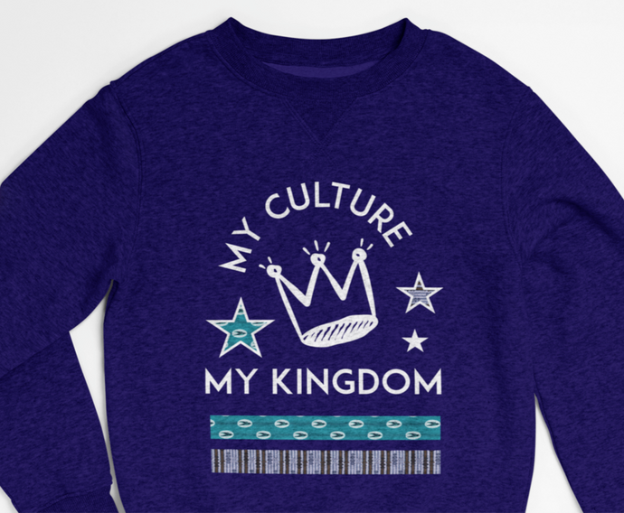 My Culture My Kingdom - Sweater unisexe adulte